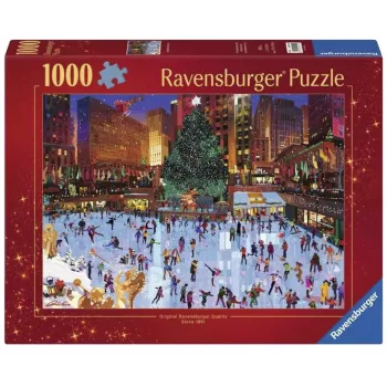RAVENSBURGER 1000 stukjes puzzel – Kerstmagie bij Rockefeller Center