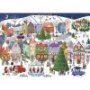 Ravensburger puzzel Betoverde kerststad (1000 stukjes)