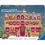 RAVENSBURGER puzzel adventskalender Kerst thuis - 24 mini-puzzels, 576 stukjes, Softclick-technologie
