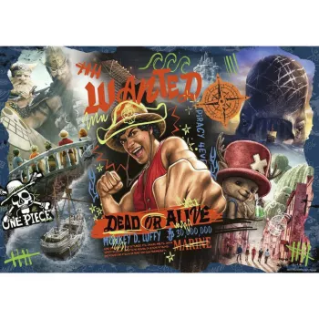 RAVENSBURGER puzzel One Piece - Adventure Awaits! (1000 stukjes)