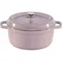 Staub La Cocotte 24cm ronde gietijzeren cocotte, kersenbloesem