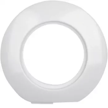 Hager WTD3371WG 1-voudig eindframe, serie 1930, polarwit glanzend