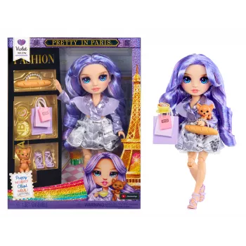 MGA Rainbow High Pretty in Paris modepop - Violet Willow