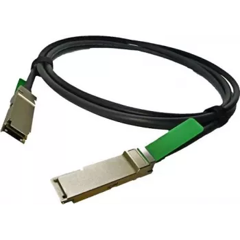 Alcatel-Lucent QSFP+ naar QSFP+ Direct Attach koperkabel, 3 m, 40GbE, passief, zwart
