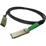 Alcatel-Lucent QSFP+ naar QSFP+ Direct Attach koperkabel, 3 m, 40GbE, passief, zwart
