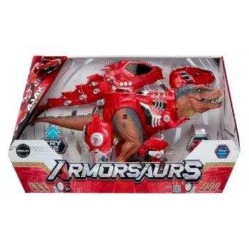 MGA Entertainment Armorsaurs Armor-Up - T-Rex Ajax transformatie-actiefiguur