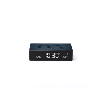 Lexon Flip Premium dubbelzijdige wekker blauw LR152B