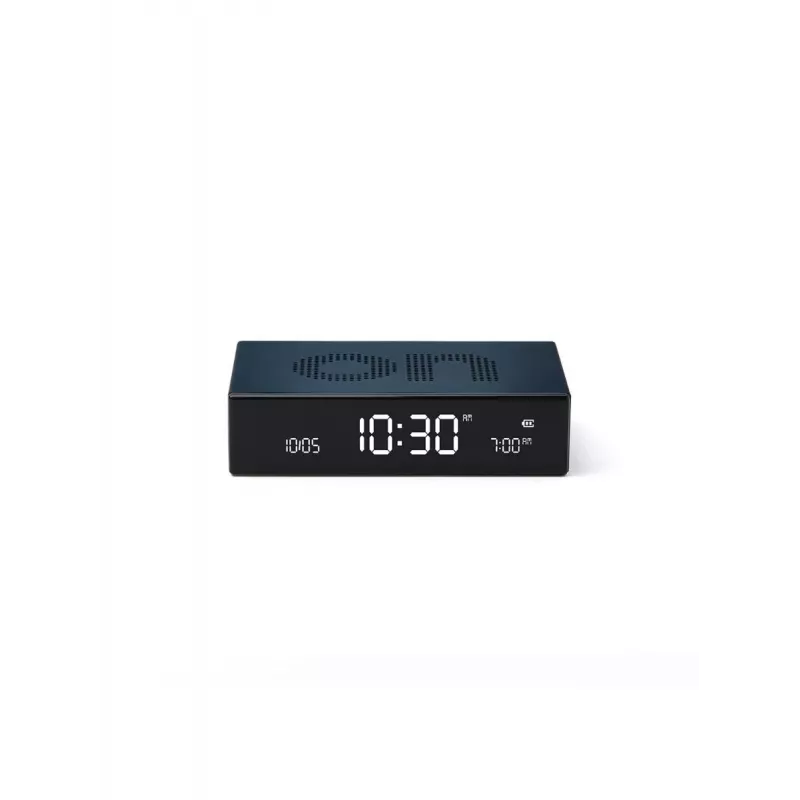 Lexon Flip Premium dubbelzijdige wekker blauw LR152B