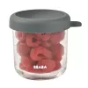 BEABA glazen bewaarpot met luchtdicht deksel 250 ml Mineral