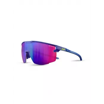 Julbo Ultimate Spectron 3 HD zonnebril - zwart/paars montuur, grijze flash-lens, cat. 3