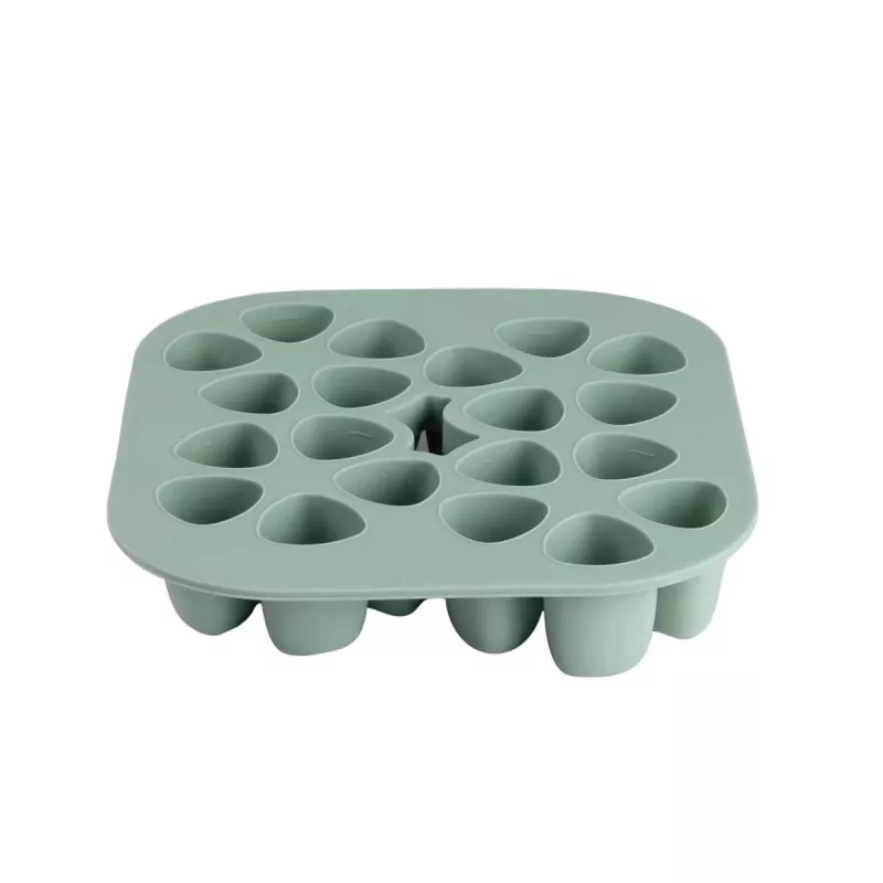 Beaba Multiportions diepvriesbak 20 x 35 ml siliconen saliegroen