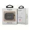 GUESS GUAPSSSK AirPods Pro hoesje zwart siliconen Vintage Script