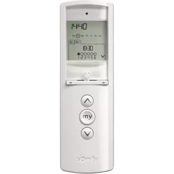 Somfy Telis 6 Chronis RTS Pure multikanaals afstandsbediening, wit