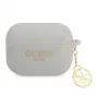 Guess GUAPLSC4EG AirPods Pro hoesje grijs siliconen Charm 4G collectie