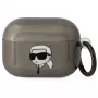 Karl Lagerfeld KLAPHNIKTCK AirPods Pro hoesje zwart Karl Head