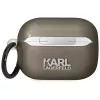 Karl Lagerfeld KLAPHNIKTCK AirPods Pro hoesje zwart Karl Head