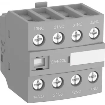 ABB CA4-13M hulpschakelblok 1NO+3NC frontbevestiging schroefklemmen 690V