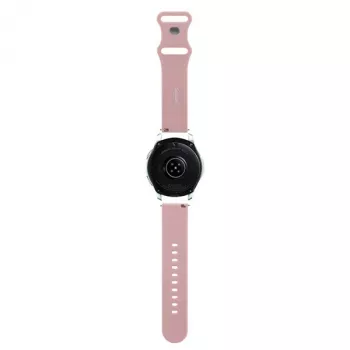 Hello Kitty universele siliconen armband 22 mm roze Kitty-kop ontwerp
