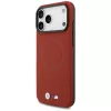 BMW M FW Metal Logo MagSafe-hoesje voor iPhone 17 Pro Max, rood