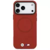 BMW M FW Metal Logo MagSafe-hoesje voor iPhone 17 Pro Max, rood