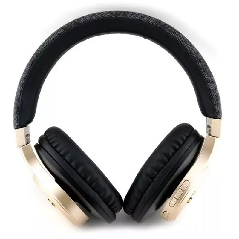 GUESS GUBH604GEMK Bluetooth over-ear koptelefoon zwart 4G Script