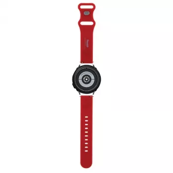 Hello Kitty universele siliconen armband HKUWMSCHBLR rode Kitty-kop 20 mm