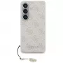 GUESS 4G Classic Logo Charm MagSafe-hoesje voor Samsung Galaxy S26 - roze