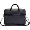 GUESS 4G Round & Classic Logos Stripe 16 inch laptoptas zwart