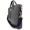 GUESS 4G Round & Classic Logos Stripe 16 inch laptoptas zwart