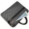 GUESS 4G Round & Classic Logos Stripe 16 inch laptoptas zwart