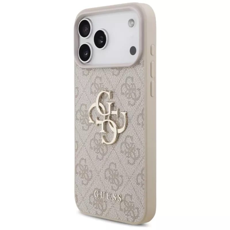 GUESS 4G Big Logo hoesje voor Apple iPhone 17 Pro Max / 18 Pro Max - roze