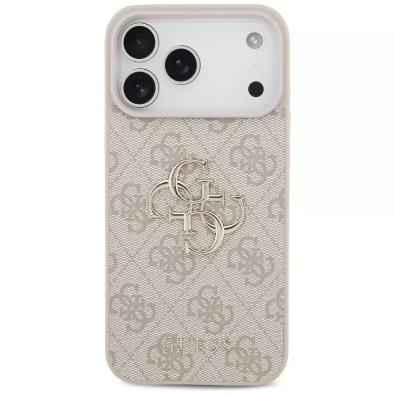 GUESS 4G Big Logo hoesje voor Apple iPhone 17 Pro Max / 18 Pro Max - roze