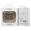 GUESS GUE003033 GCube Charm AirPods Pro hoesje bruin