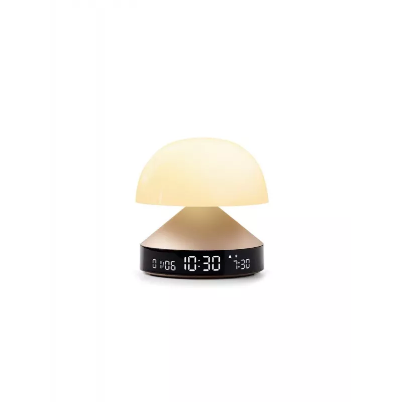 Lexon Mina Sunrise wekker met wake-up light, goud