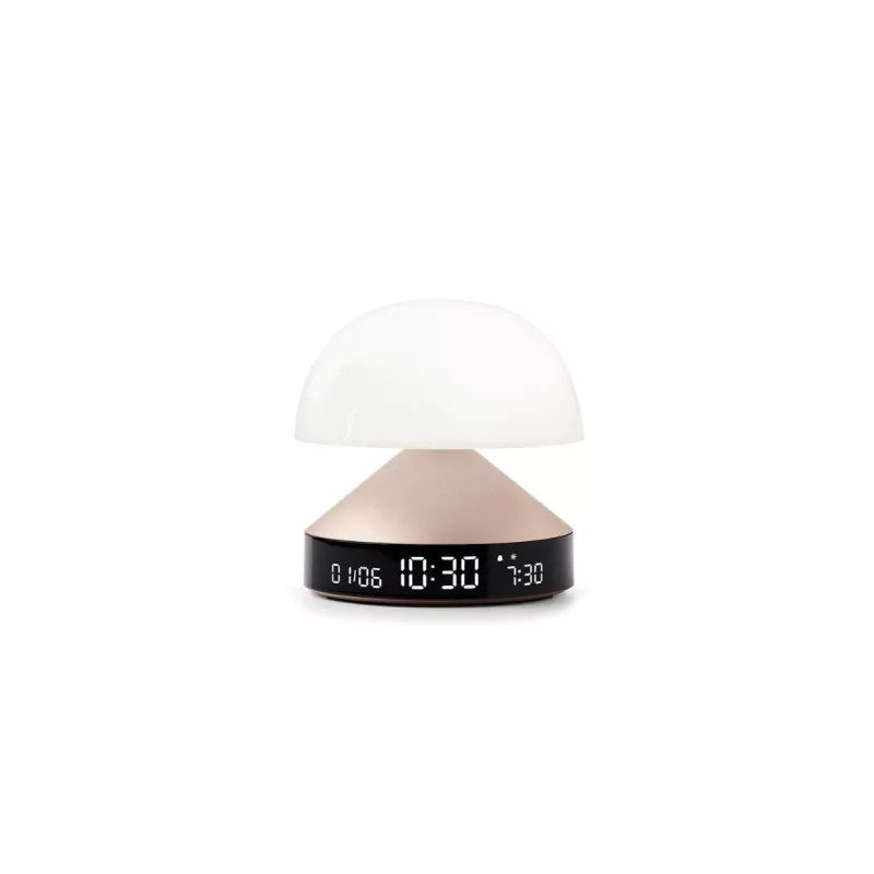 Lexon Mina Sunrise wekker met wake-up light, goud