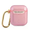 GUESS Glitter Collection hoesje voor Apple AirPods 1/2 - roze