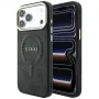 GUESS Embossed 4G Classic MagSafe-hoesje voor iPhone 17 Pro Max / 18 Pro Max - zwart