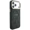 GUESS Embossed 4G Classic MagSafe-hoesje voor iPhone 17 Pro Max / 18 Pro Max - zwart