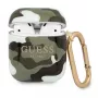 GUESS Camo Collection AirPods 1/2 hoesje groen/khaki