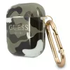 GUESS Camo Collection AirPods 1/2 hoesje groen/khaki