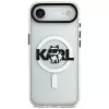 Karl Lagerfeld IML Choupette Sketch Logo MagSafe-hoesje voor iPhone Air, Transparant