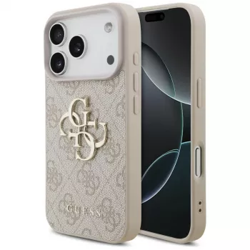 GUESS 4G Big Logo hoesje voor Apple iPhone 17 Pro / 18 Pro - roze