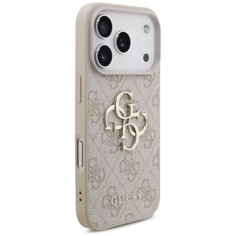 GUESS 4G Big Logo hoesje voor Apple iPhone 17 Pro / 18 Pro - roze