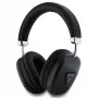 GUESS Bluetooth 5.3 over-ear-koptelefoon met metalen driehoeklogo - zwart