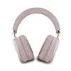 GUESS Metallic Triangle Logo on-ear Bluetooth-koptelefoon V5.3 roze