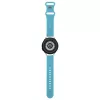 Hello Kitty Universele siliconen band HKUWMSCHBLB, Kitty Head, Blauw, 20mm