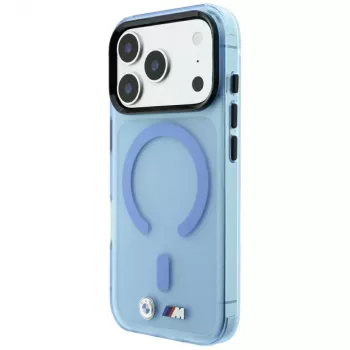 BMW M IML Frosted MagSafe-hoesje voor iPhone 18 Pro / 17 Pro - Blauw
