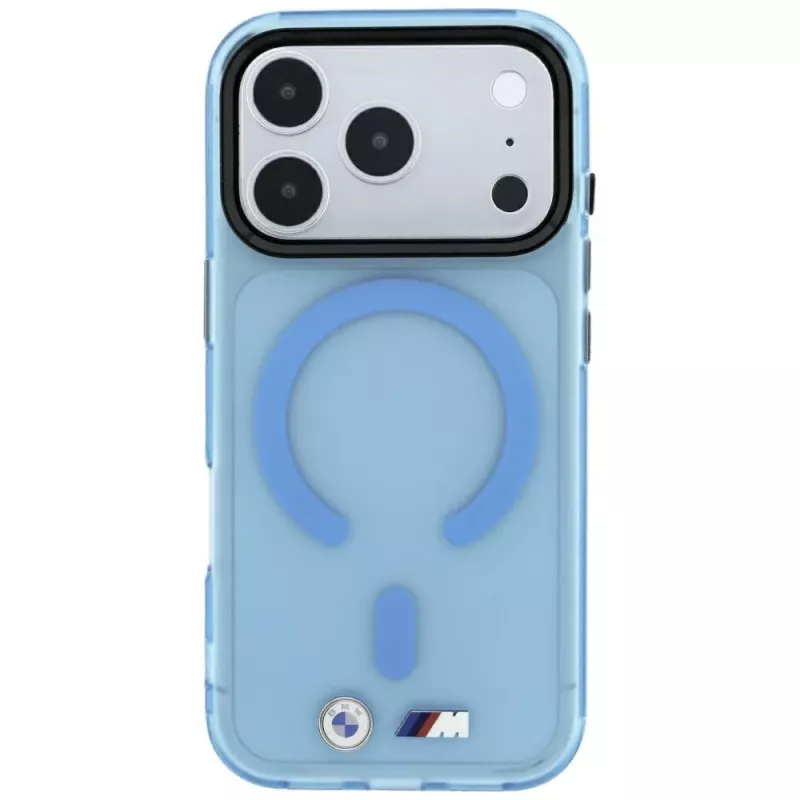 BMW M IML Frosted MagSafe-hoesje voor iPhone 18 Pro / 17 Pro - Blauw