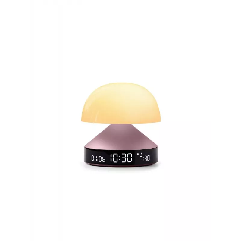 Lexon Mina Sunrise Weklicht & Wekker, Lichtroze