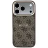 GUESS Embossed 4G Classic MagSafe-hoesje voor iPhone 17 Pro / 18 Pro - Bruin
